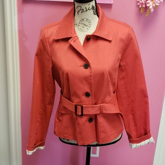 Jacob 💕💕Orange Light Jacket Coat - Picture 5 of 16